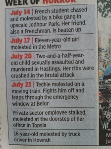 Week of Horror from Times of India